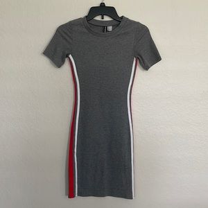 Ribbed T-Shirt Dress